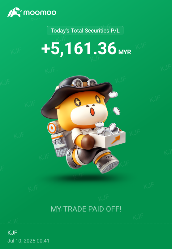 Gibo took 3000 from me today, otherwise would've been a brighter day