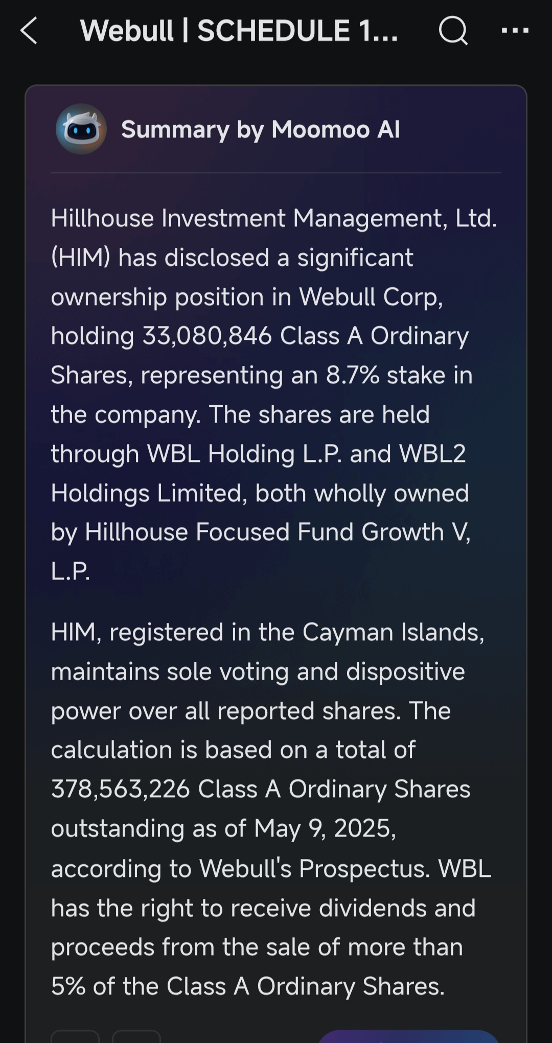 Webull (BULL.US)$ - moomoo Community