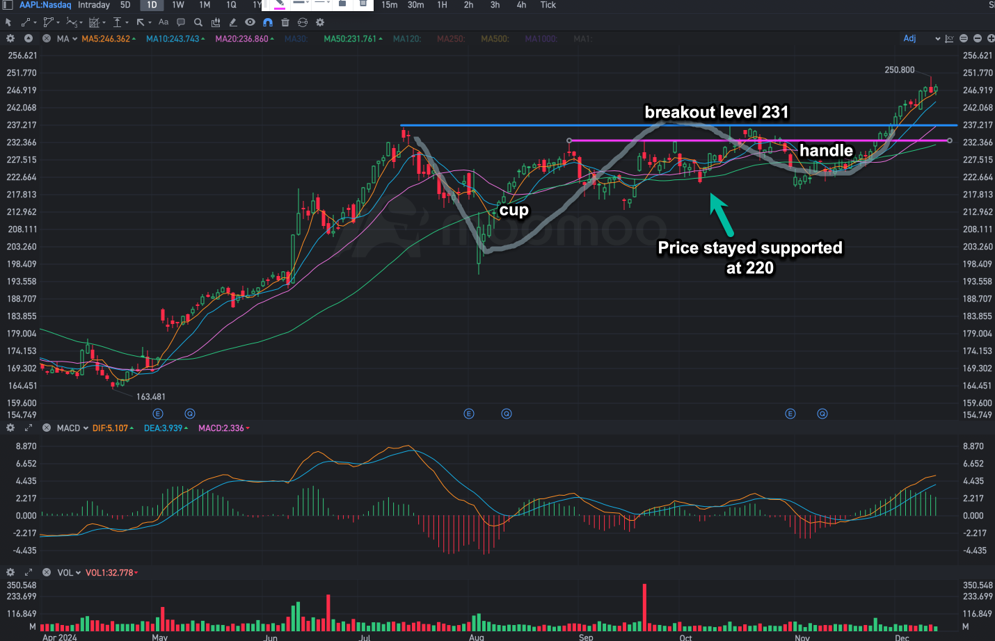 Apple AAPL Soars as Bullish Pattern Completes – What’s Next?