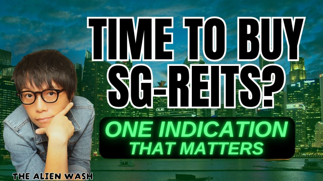 现在是买入新加坡REITs的时候吗?唯一重要的指示是什么!
