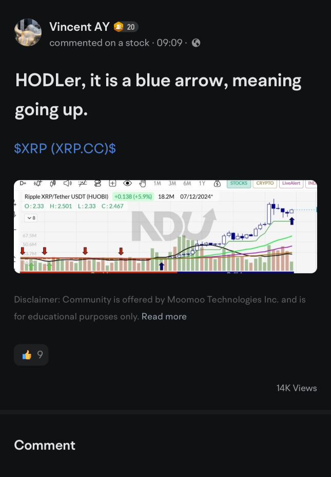 HODLer, as I told you 11 hours ago. It is ⬆️