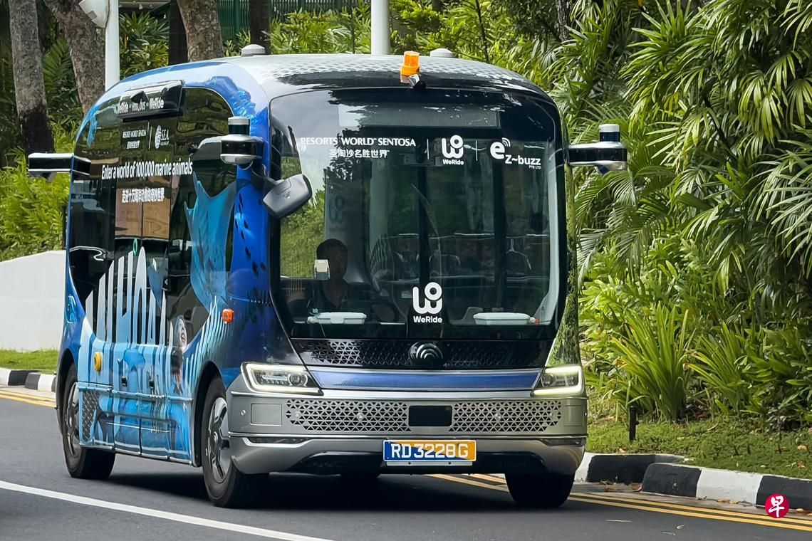 $文远知行 (WRD.US)$ 新加坡无人bus，这个样子