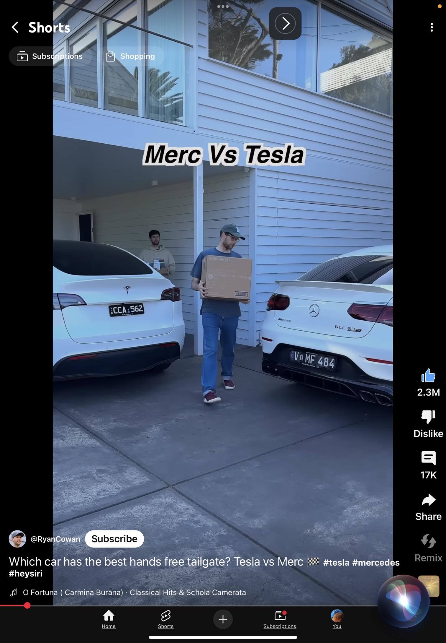 Merc vs Tesla