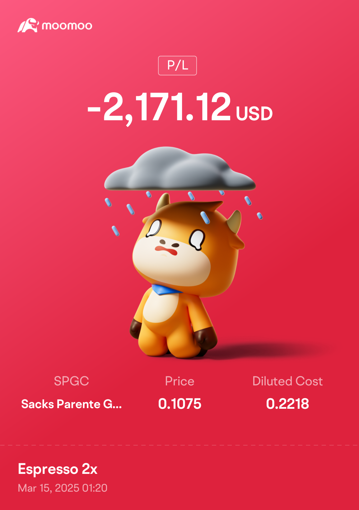 $Newton Golf (SPGC.US)$ 今天沒有太多變動 下週一再見