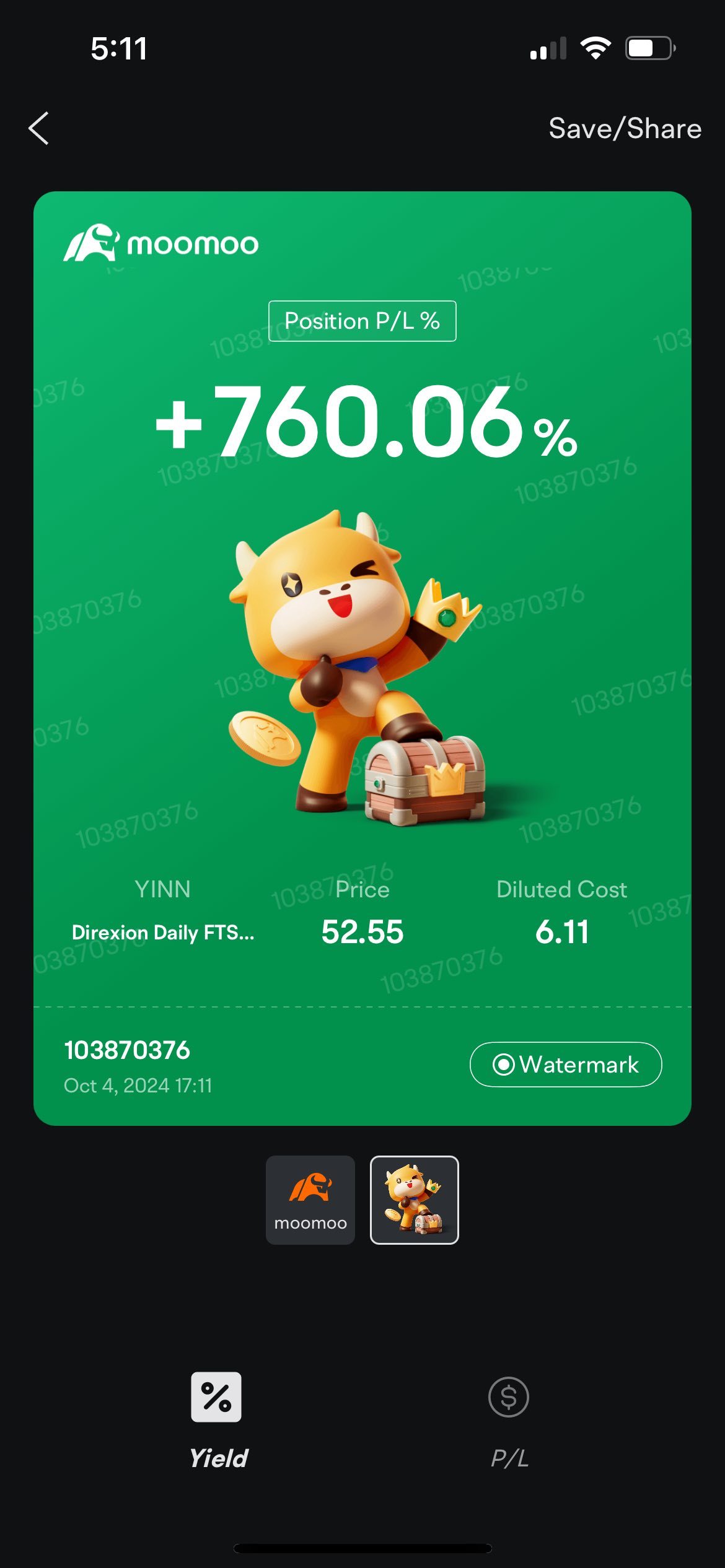 Direxion Daily FTSE China Bull 3X Shares ETF (YINN.US)$ pl... - moomoo  Community