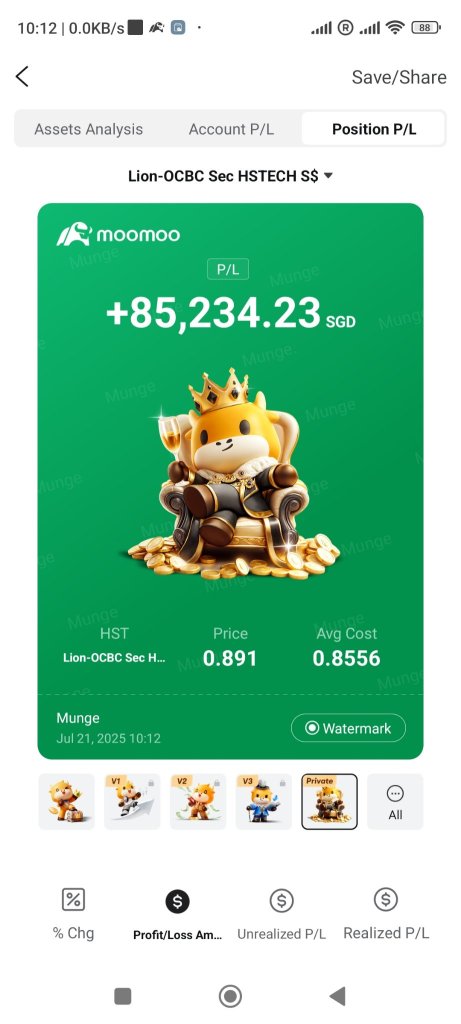 My dream to make 100k in HSTech ETF