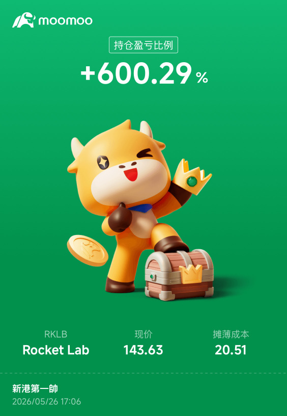 三年内不会卖出。