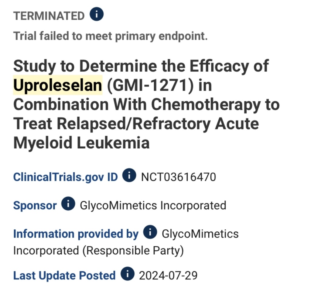 $GlycoMimetics (GLYC.US)$