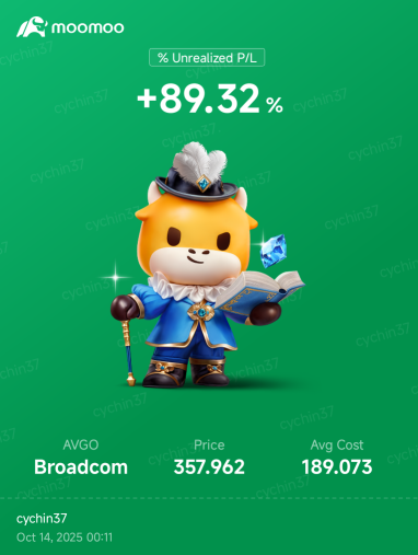 今天博通成爲OpenAI的朋友了！！！🙂