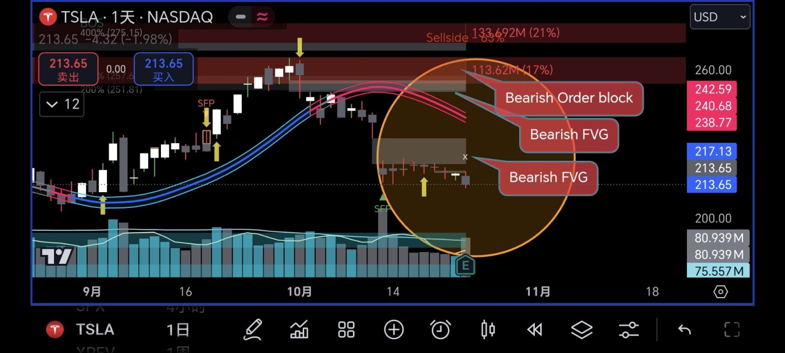 $テスラ (TSLA.US)$ 市場前の上昇は非常に一時的であり、一日鮮やか