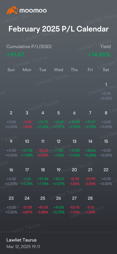 My 02-2025 P/L consolidation