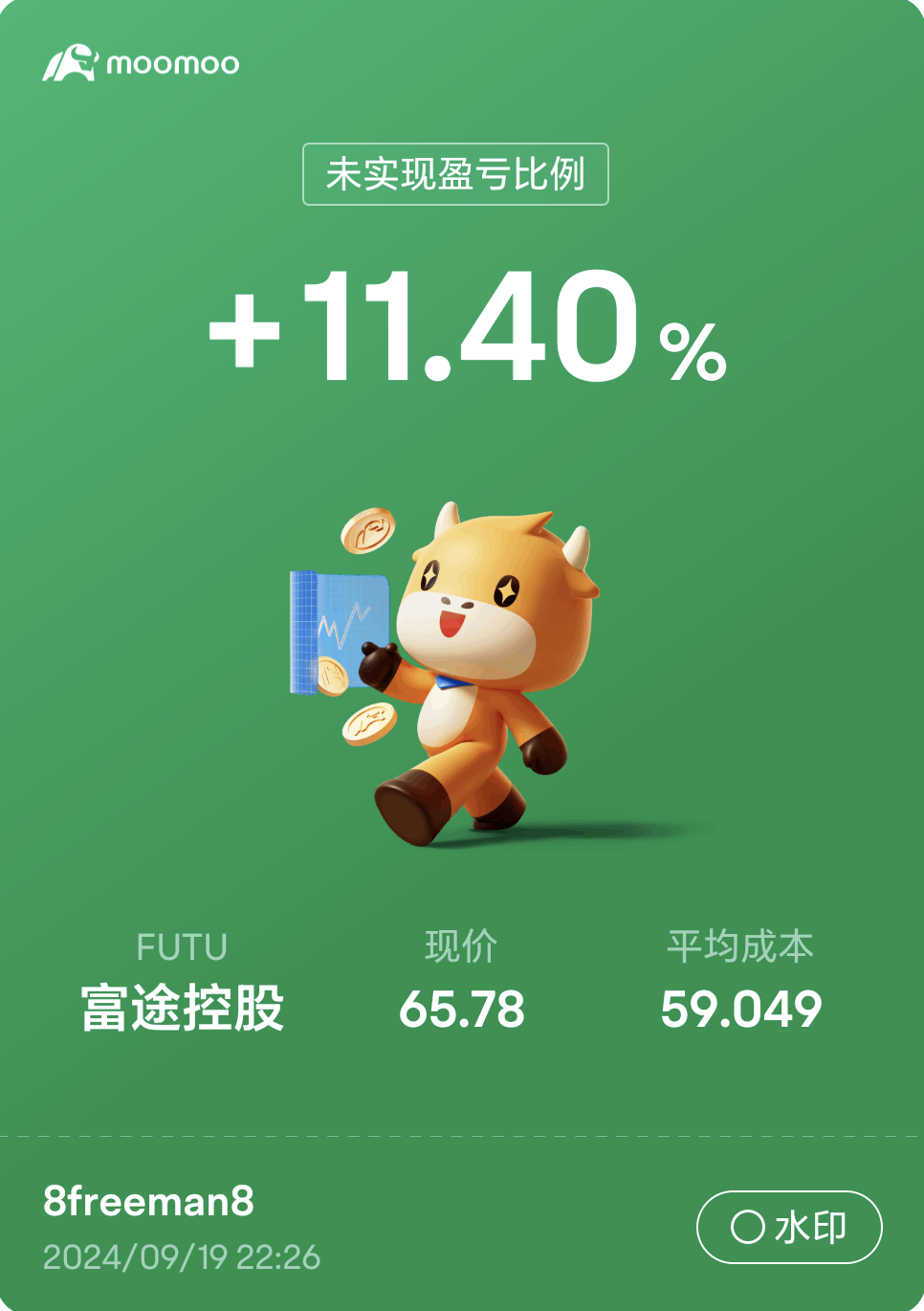 $富途控股 (FUTU.US)$ 謝謝moomoo帶飛