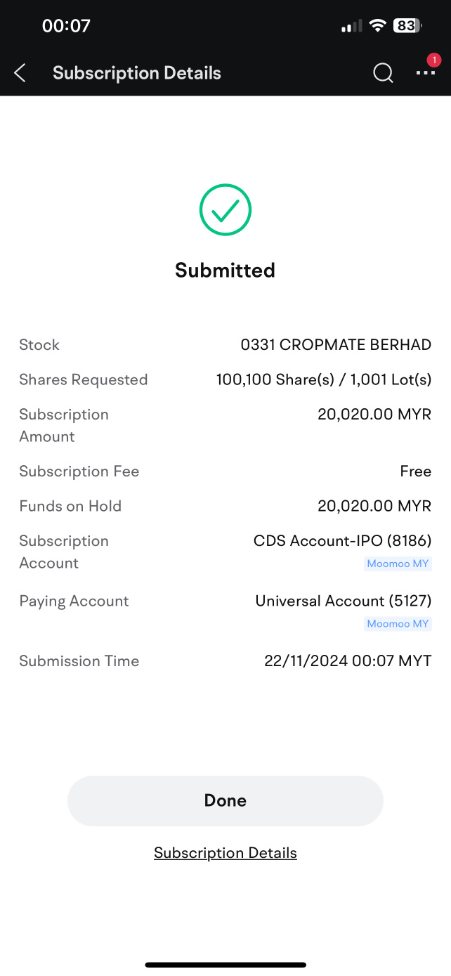 CROPMATE BERHAD推出新股申購：你會參與嗎？