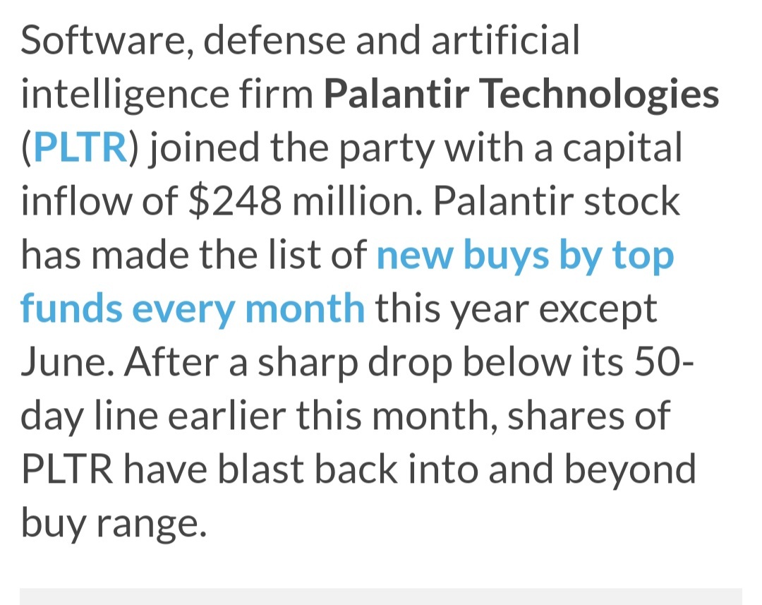 $パランティア・テクノロジーズ (PLTR.US)$ 出典：インベスターズビジネスデイリー