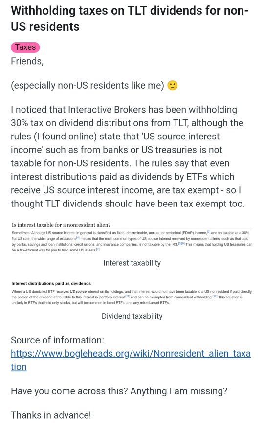 TLT 30% Tax Claim Back