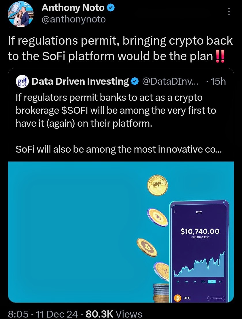 $SoFi Technologies (SOFI.US)$ 🔥🔥🔥