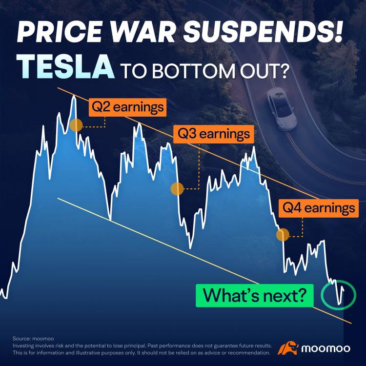 Price war suspends! Tesla to bottom out?