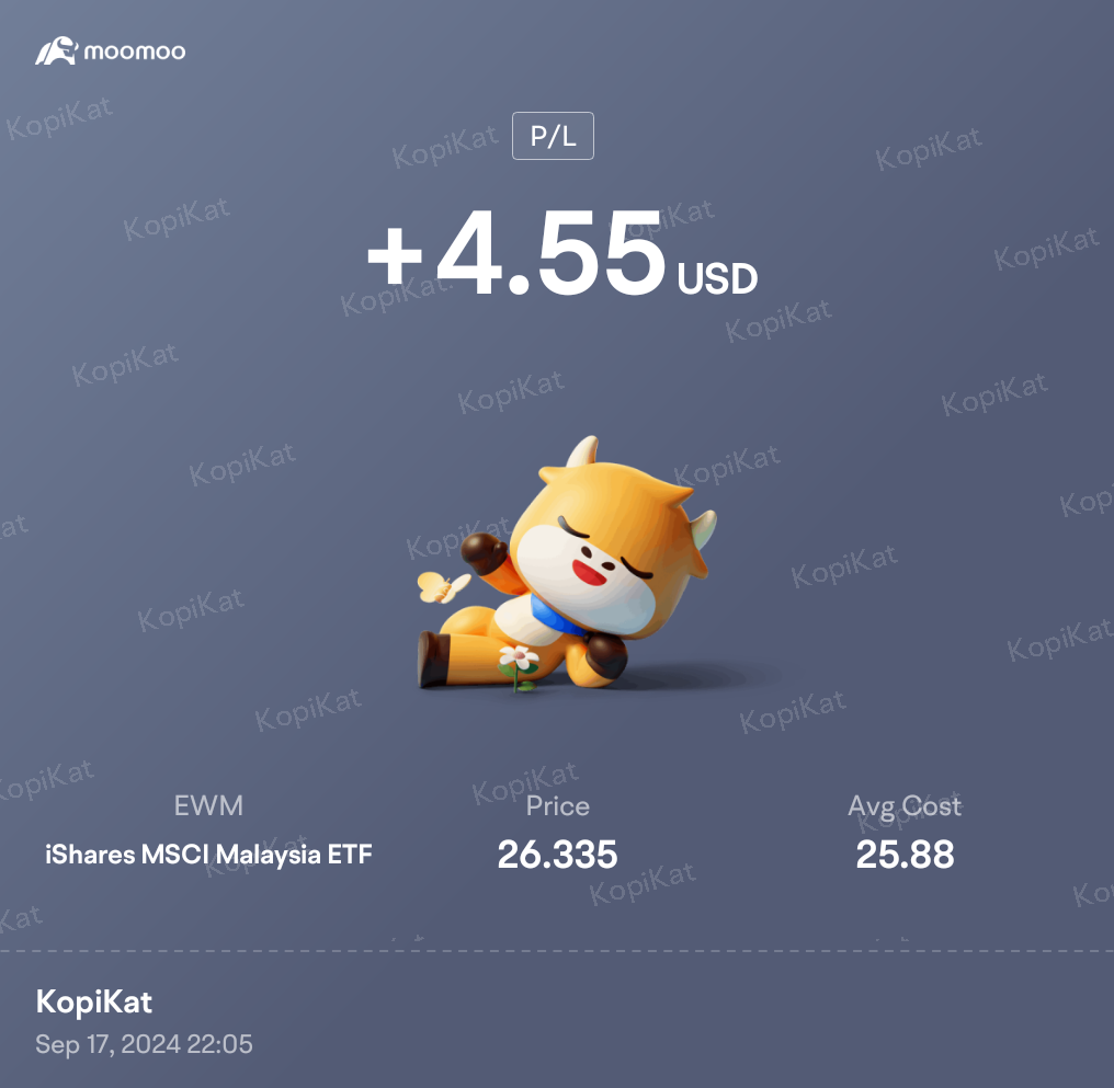 马来西亚的etf - moomoo 社区