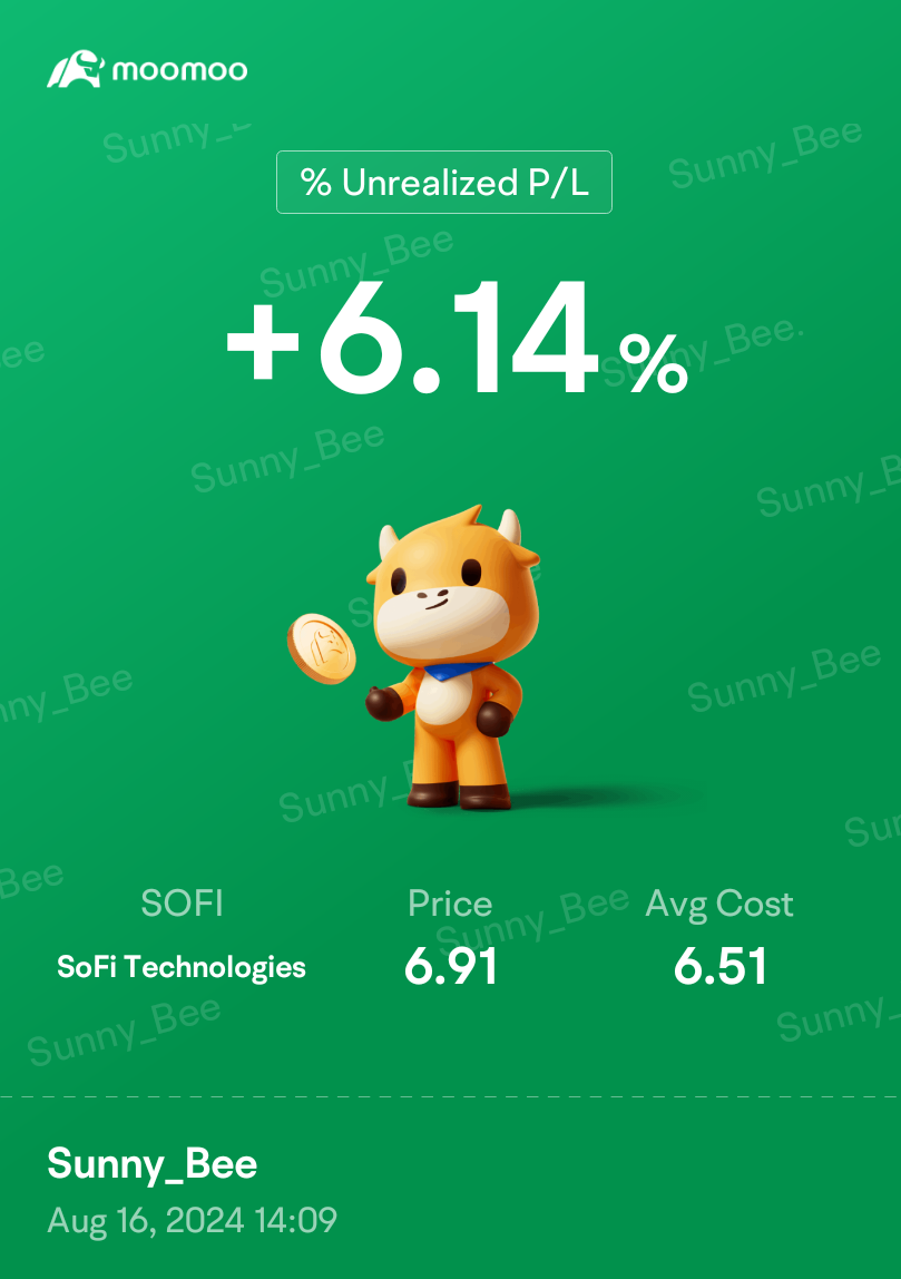 Sofi -- will it reach 7.25?