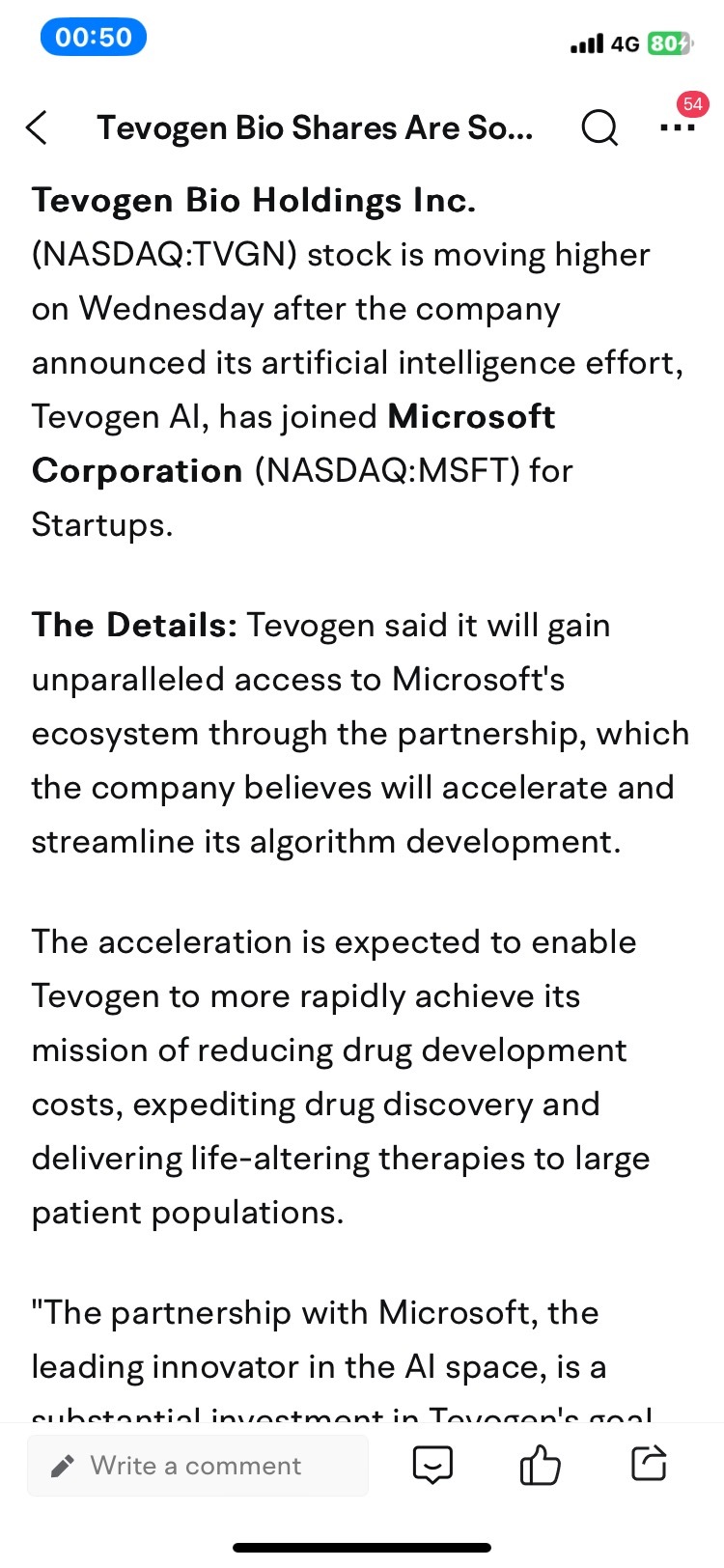 $Tevogen Bio Holdings (TVGN.US)$