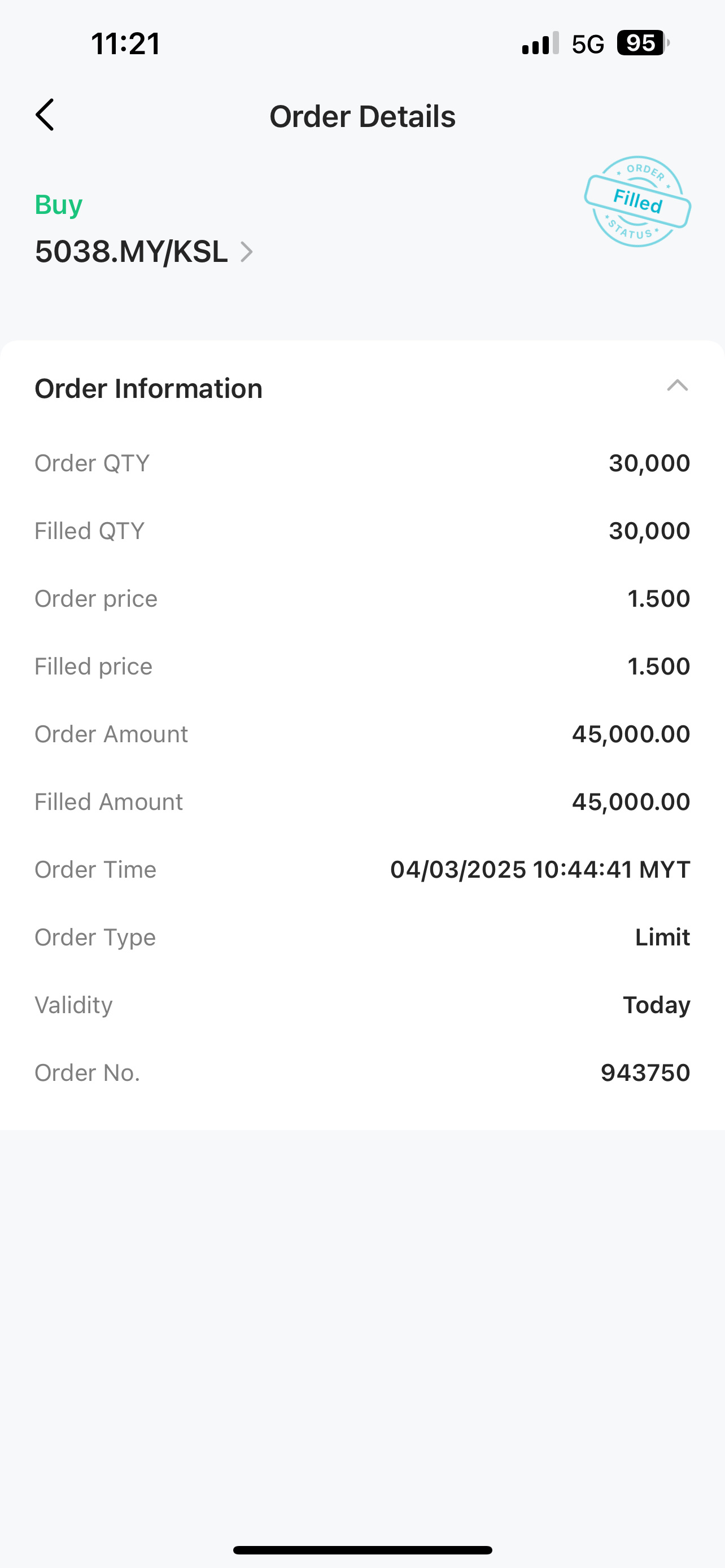 終於達到了我的價格1.50 🤩