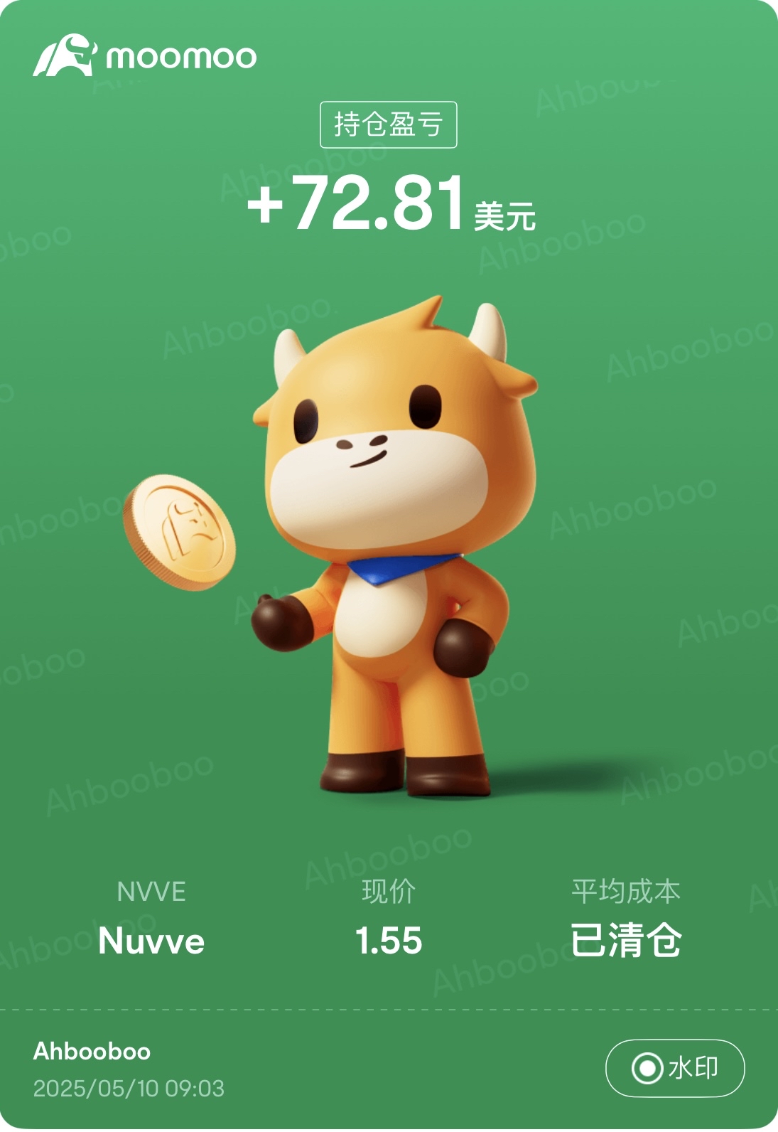 Ahbooboo 的財富馬拉松（16）