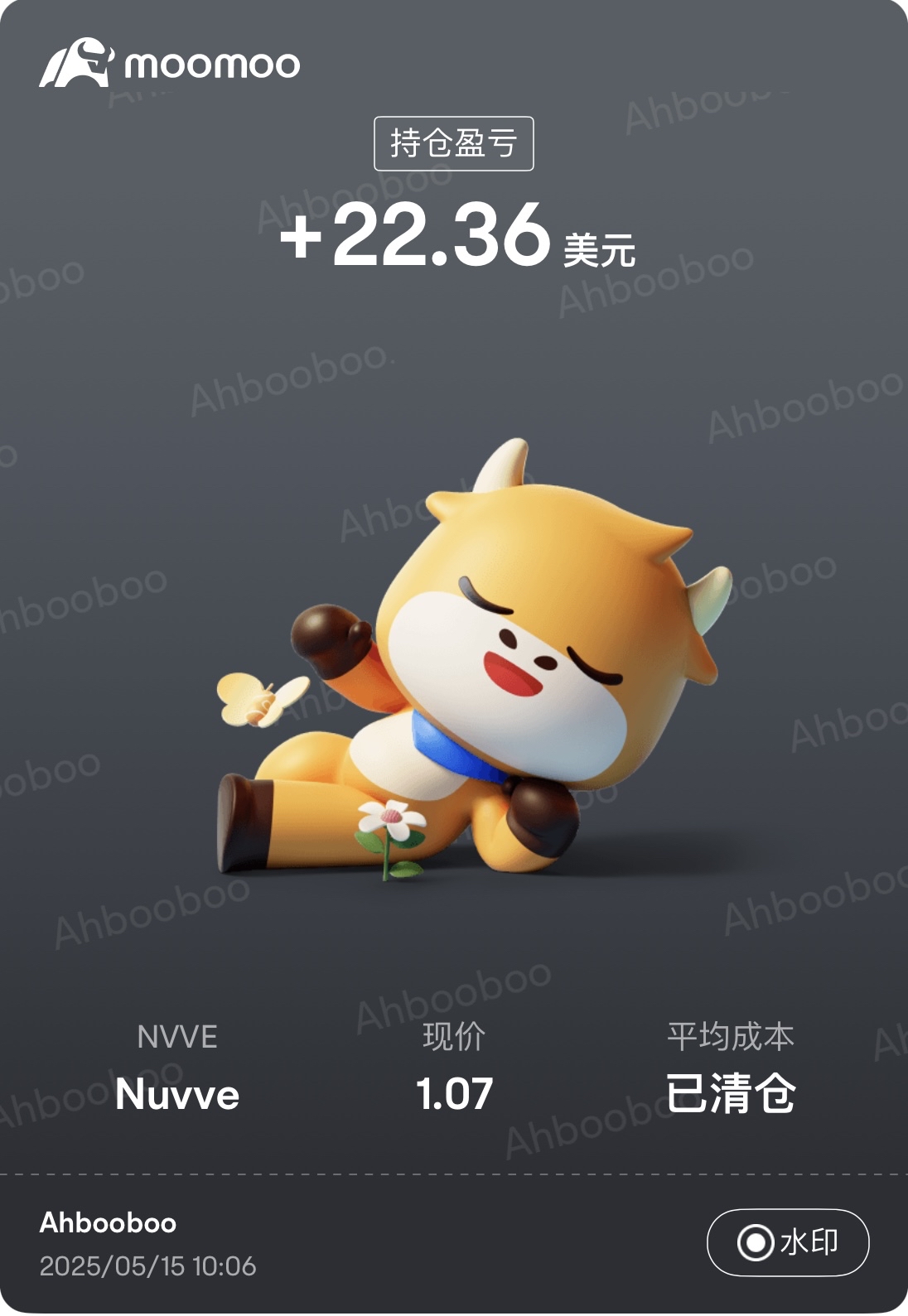 Ahbooboo 的財富馬拉松（21）