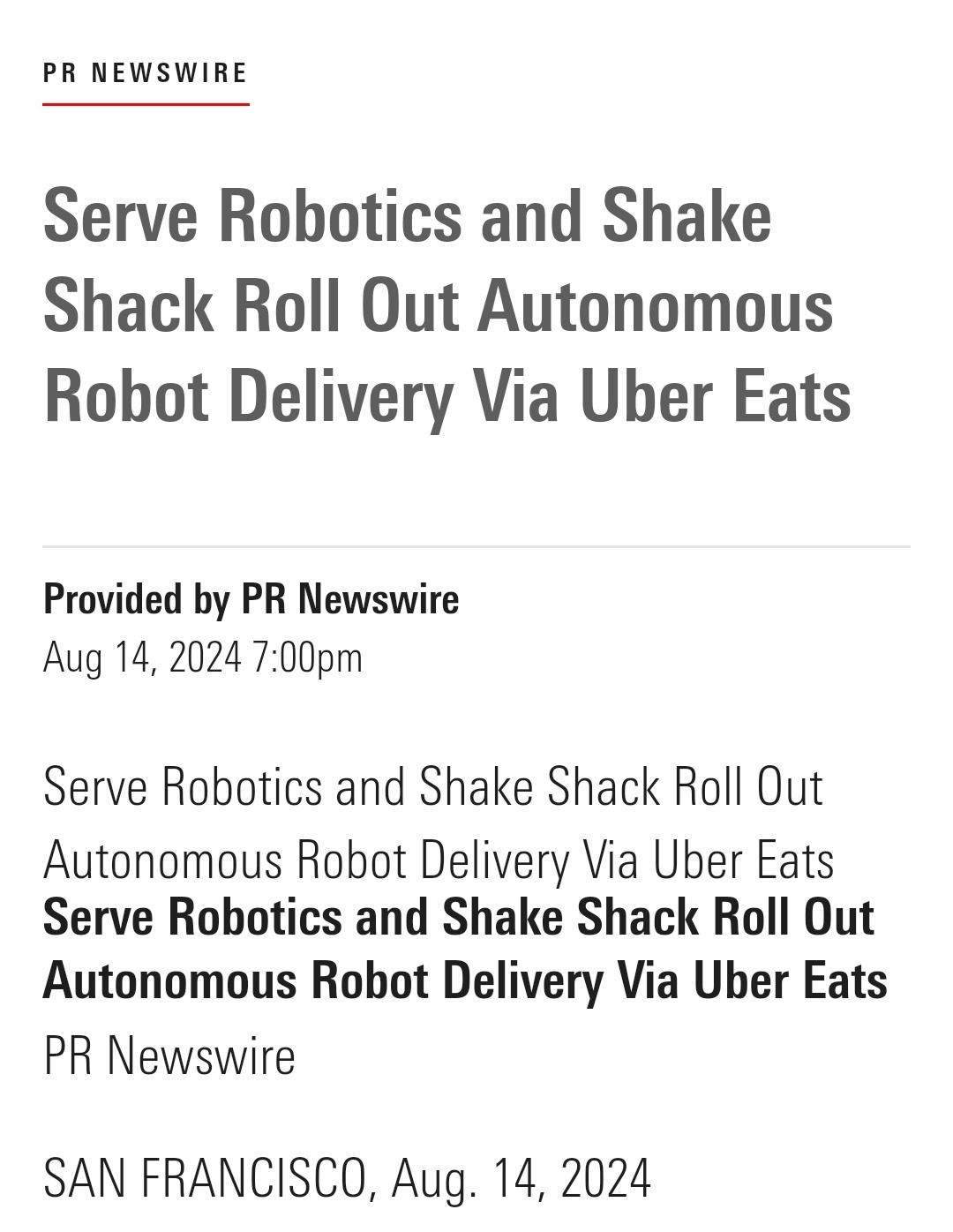 $Serve Robotics (SERV.US)$