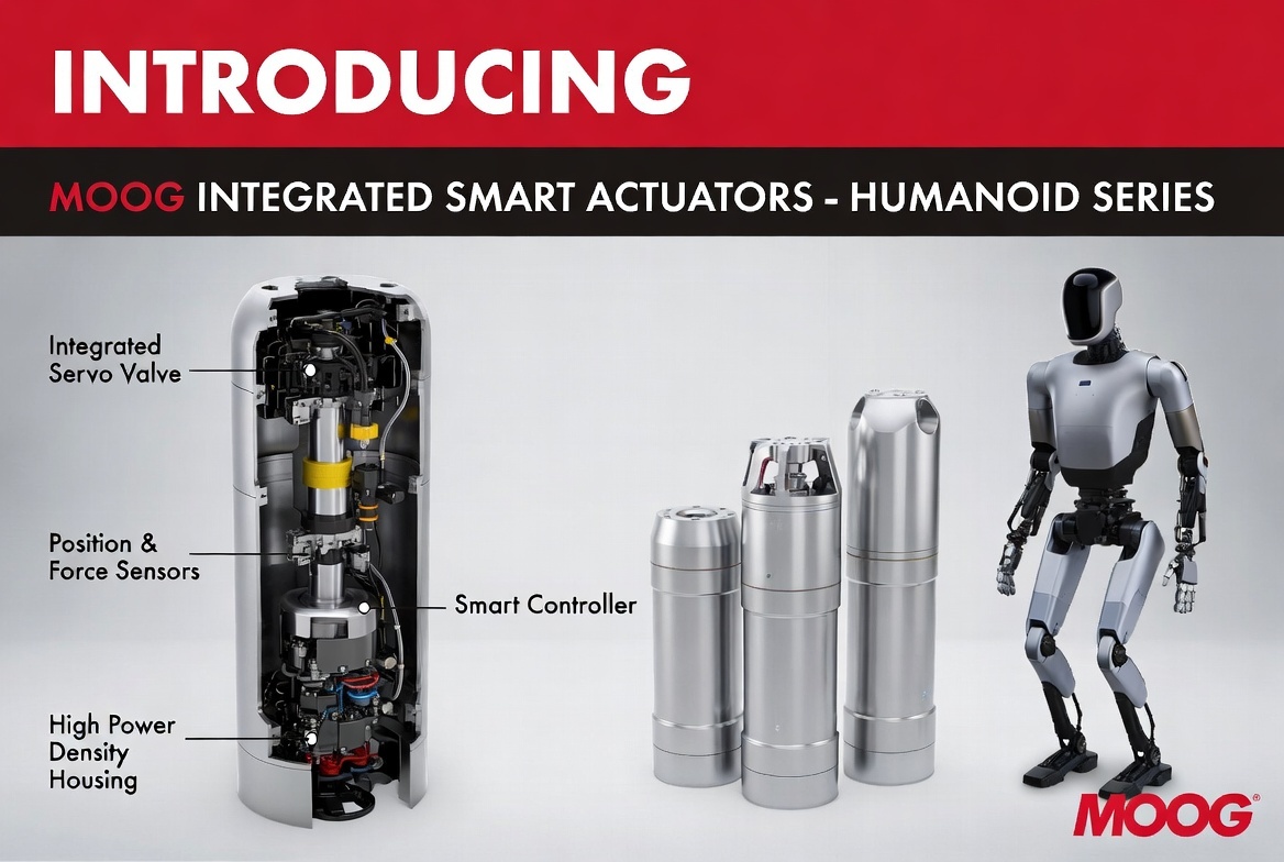 $Moog-A (MOG.A.US)$ Moog Inc. is also a prominent provider of high-performance motion control solutions for robotics, offering specialized actuators designed for demanding applications such as humanoid robotics.  Physical A.I picks and shovels play. NFA, always do due diligence.[Onlooker]