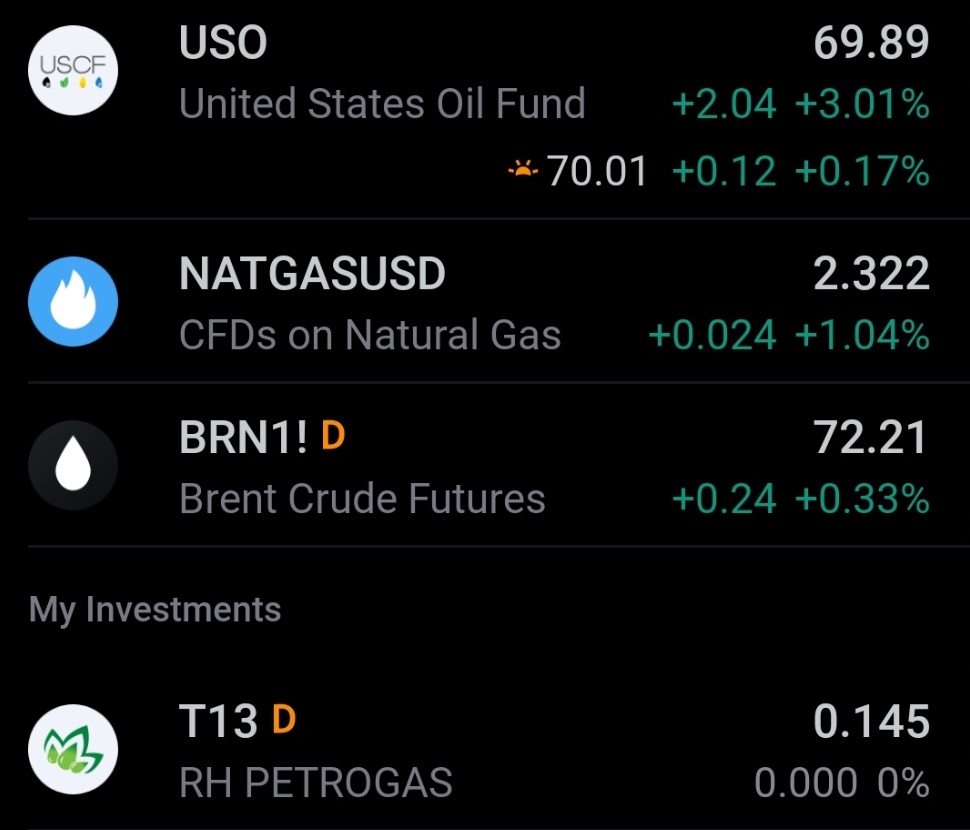 $RH PetroGas (T13.SG)$ この株以外、すべて動いています。非常に怪しいです！