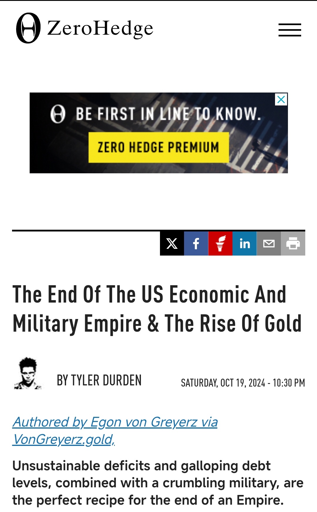 $GLD SG$ (GSD.SG)$$Wilton Resources (5F7.SG)$ [Share Link: The End Of The US Economic And Military Empire & The Rise Of Gold | ZeroHedge] As always, do your own...