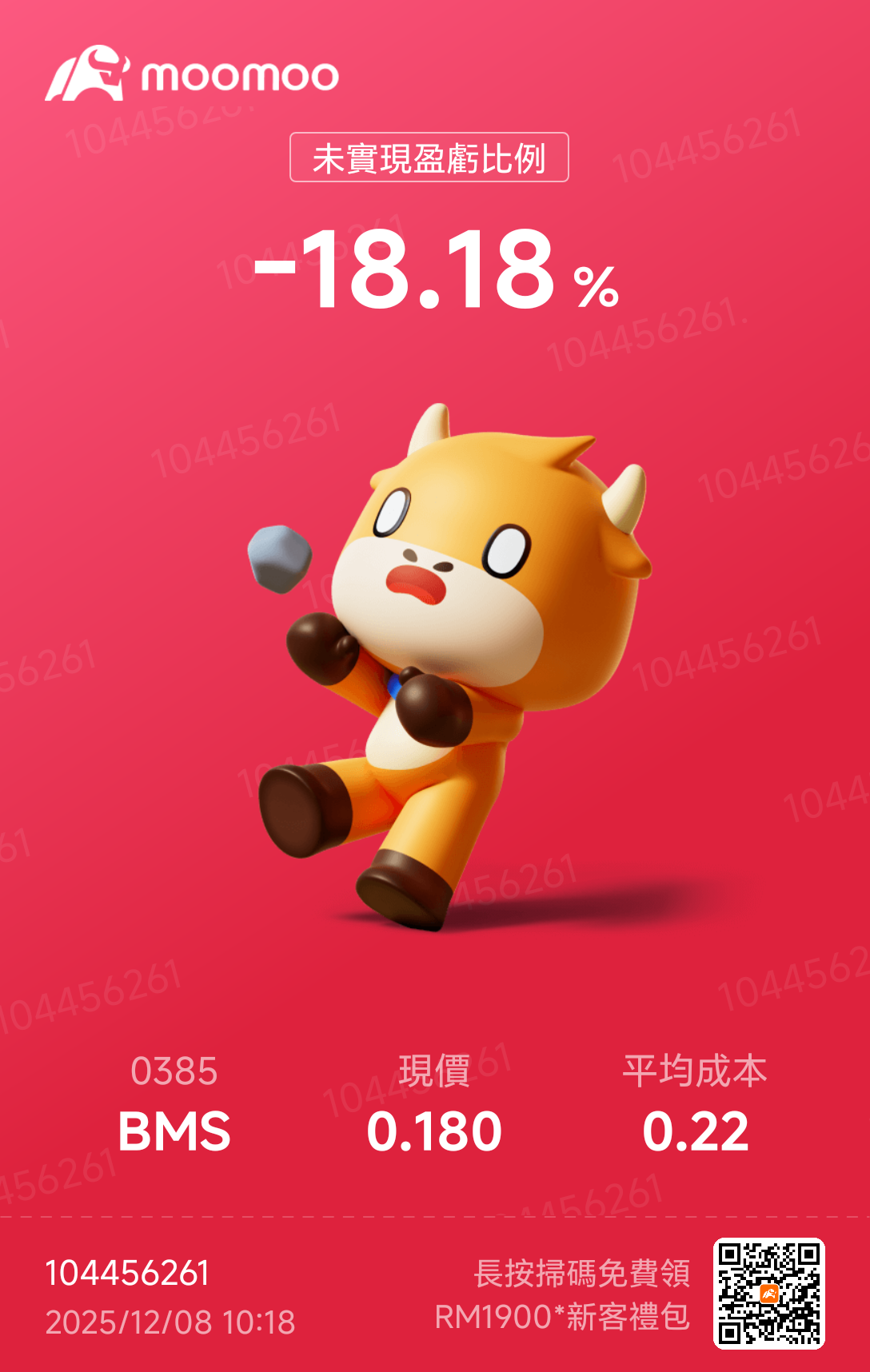 $BMS (0385.MY)$ 買賣相當，怎麼會連內褲都沒了？