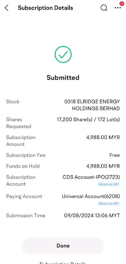 $ELRIDGE (0318.MY)$