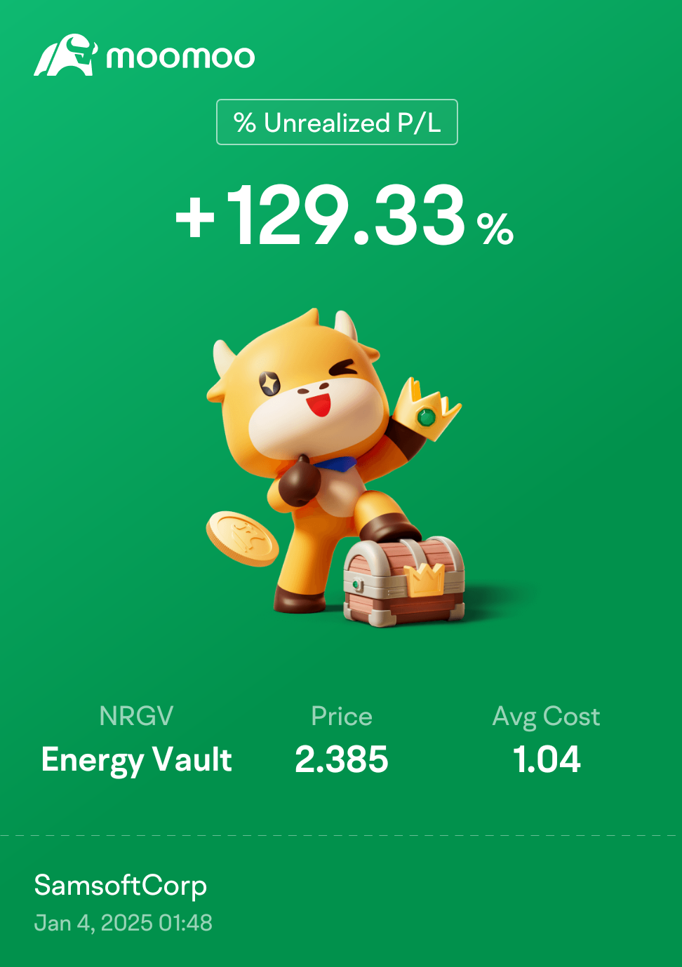 $Energy Vault (NRGV.US)$