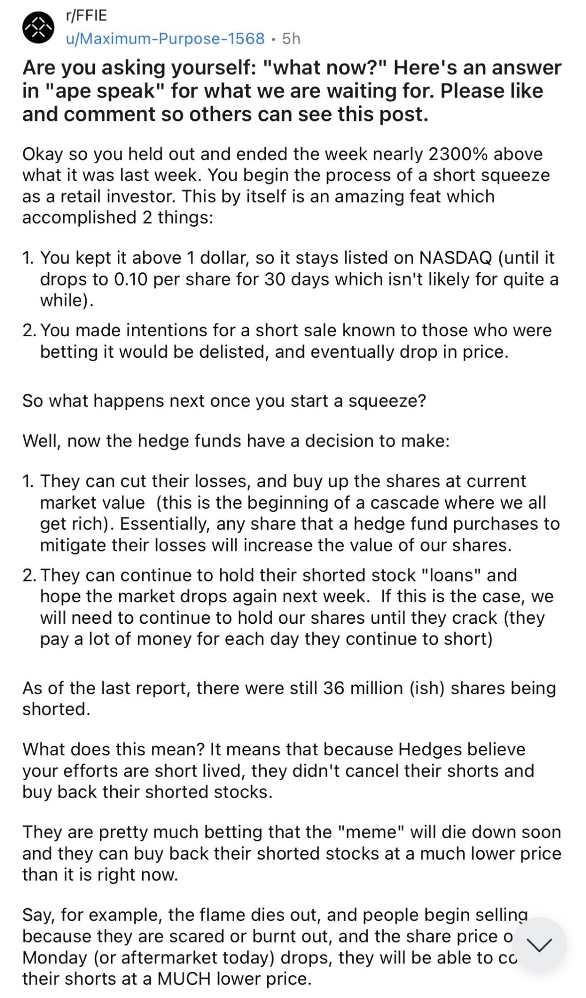 Same concept with FFIE - moomoo Community