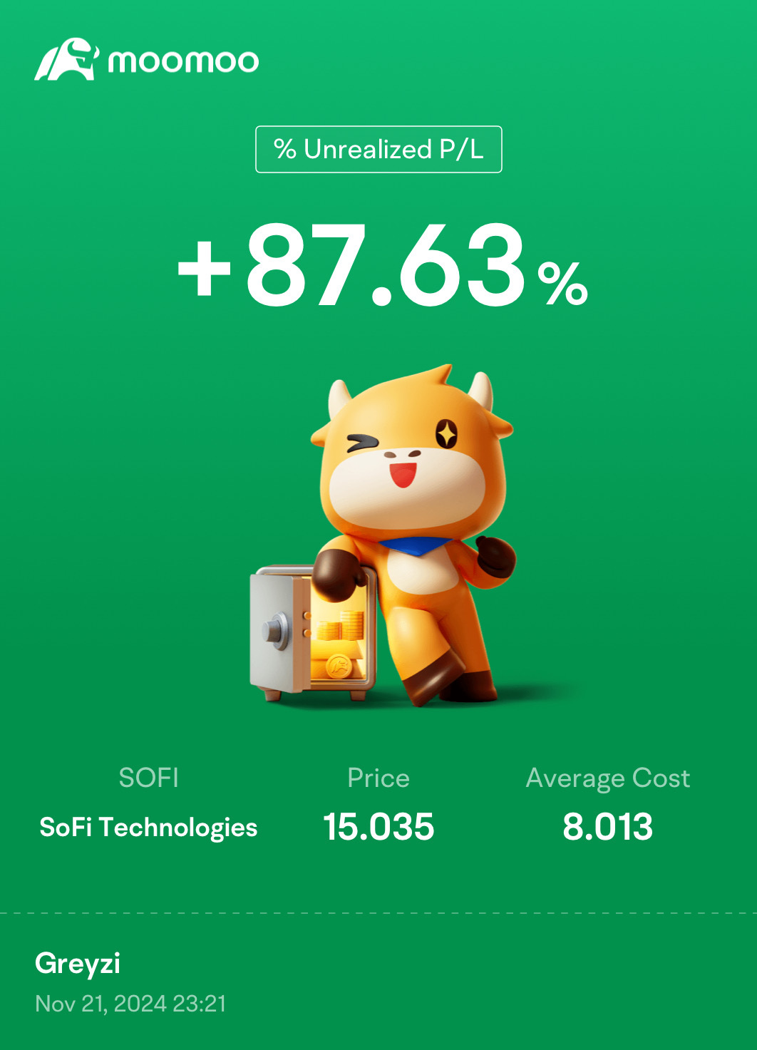 $ソーファイ (SOFI.US)$ 飛べ赤ちゃん飛べ!! 🚀🚀