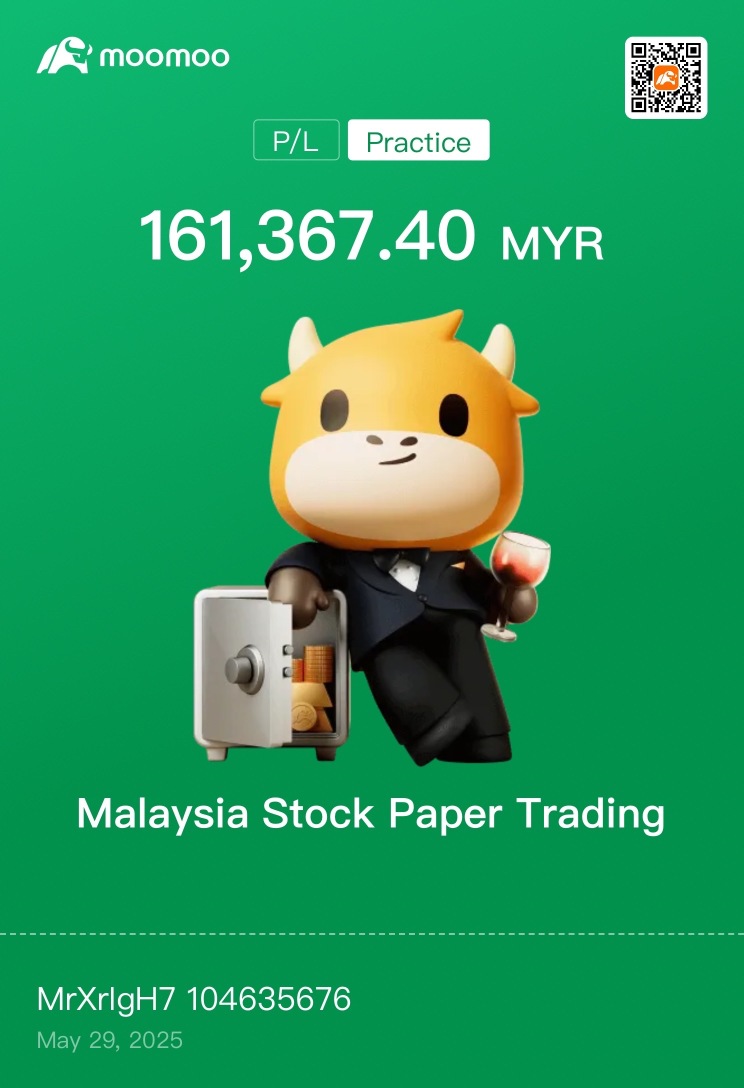 FROM STRTEGY TO SUCCESS: MYR161K PROFIT IN M’SIA STOCK PAPER TRADING 🇲🇾