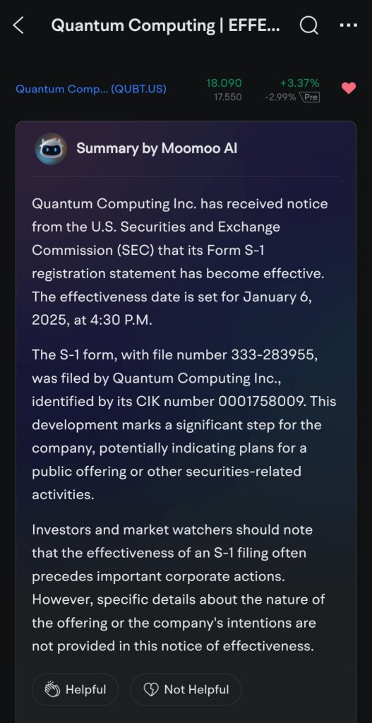 Likely fundraising thru new share issuance