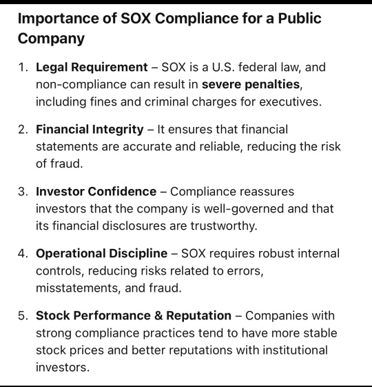 What GRRR's Sarbanes-Oxley compliance means