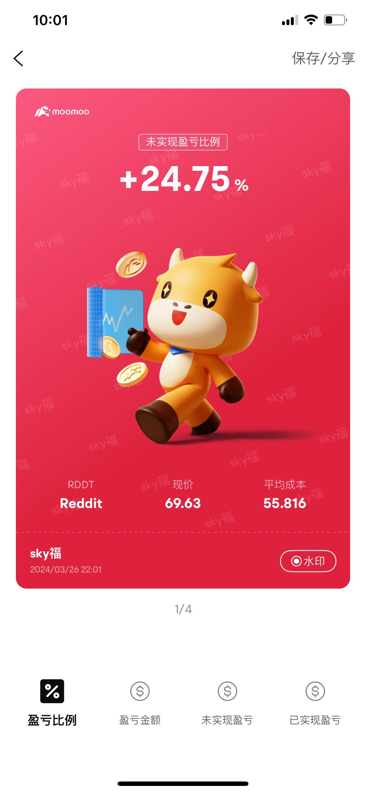 $Reddit (RDDT.US)$ 加码拉高平均价