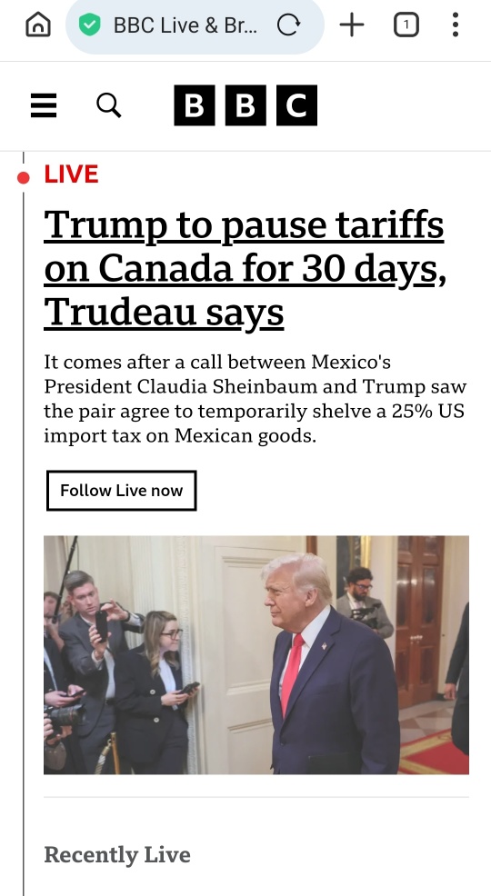 Canada Tariff Paused