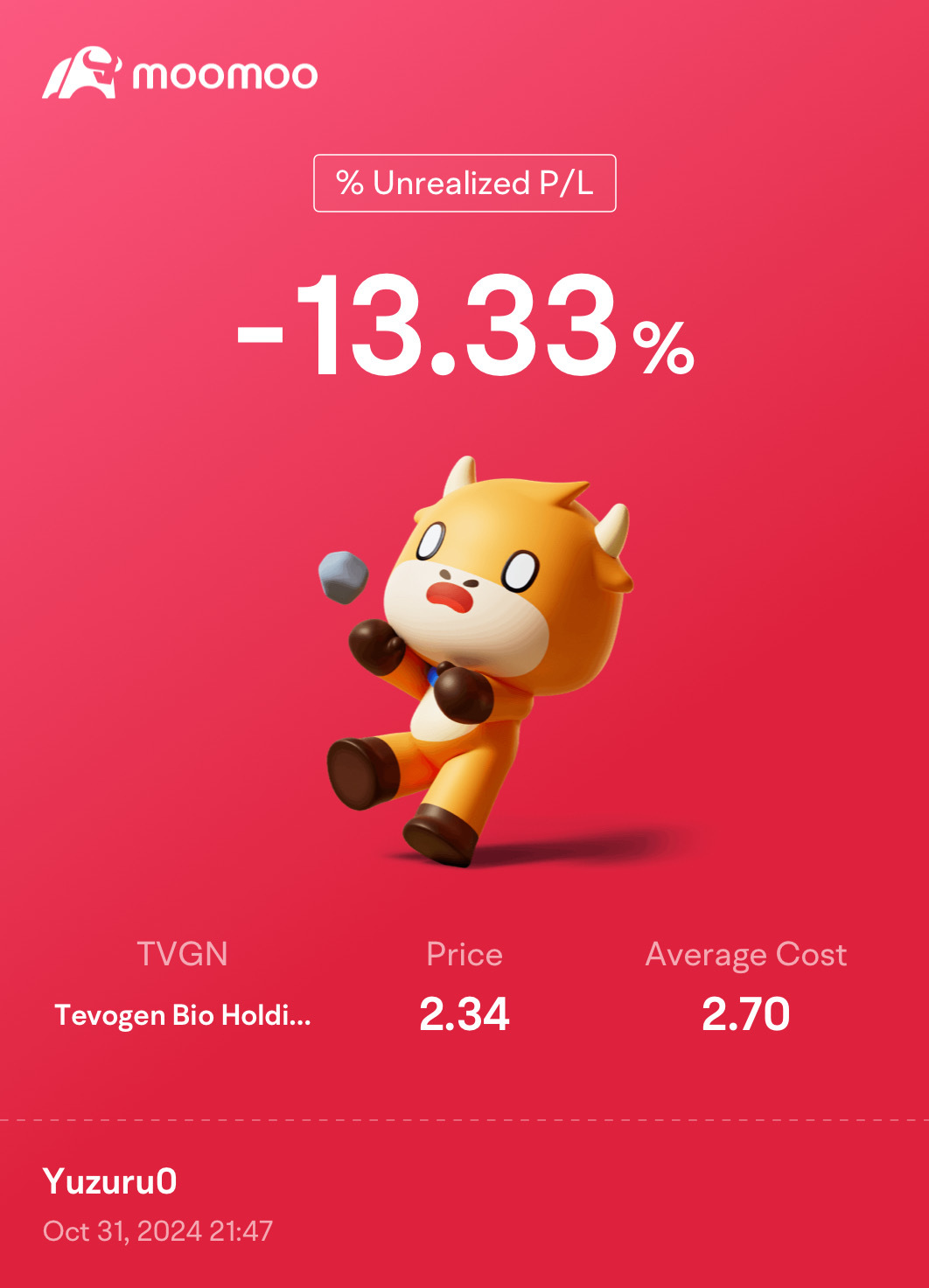 $Tevogen Bio Holdings (TVGN.US)$ [撇嘴]