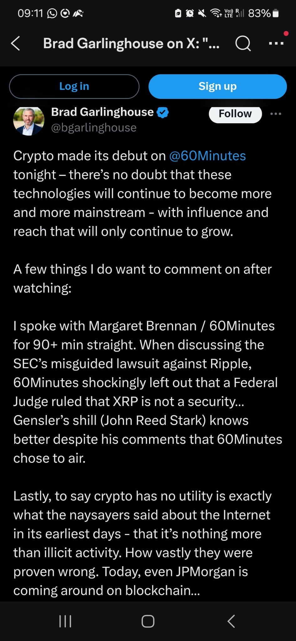 $XRP (XRP.CC)$ the boss has spoken! to the moon!