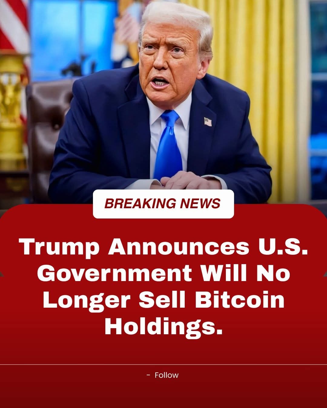 ビットコイン (BTC.CC)$ 🚨 トランプ大統領は、米国がビットコインコミュニティの「ビットコインを決して売らな... -  moomooコミュニティ