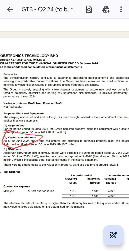 Other Receivables 65m vs Capex 4m ??