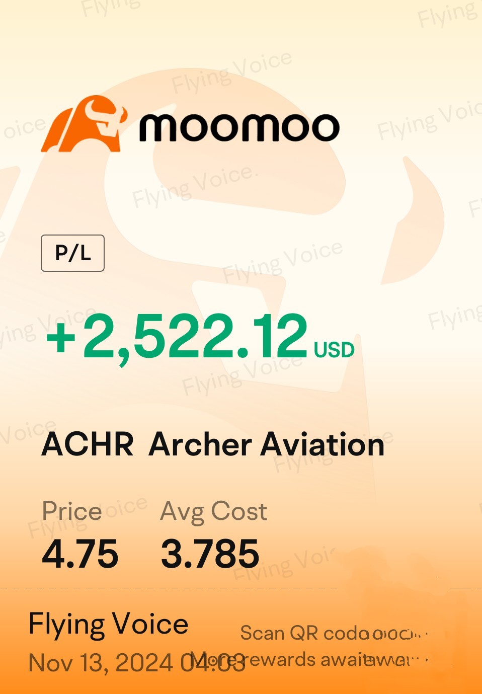 $Archer Aviation (ACHR.US)$ 飞得高