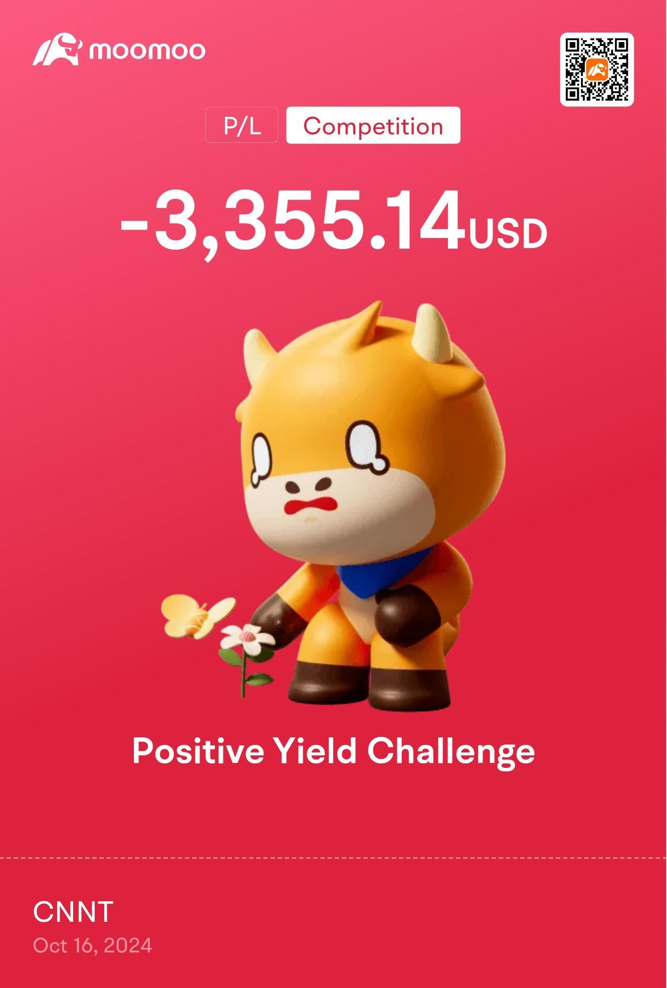 My trading activities - Positive Yield Challenge 2025