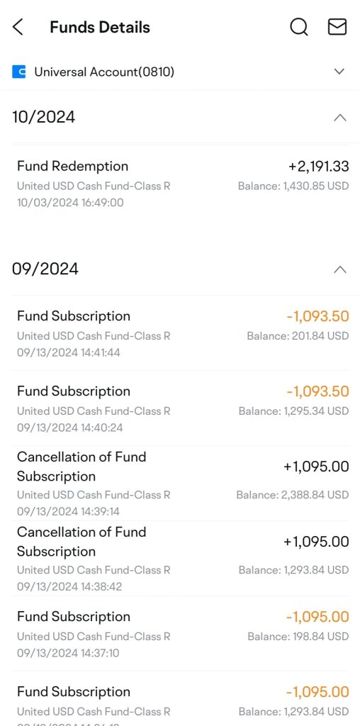 My Cash Plus experience