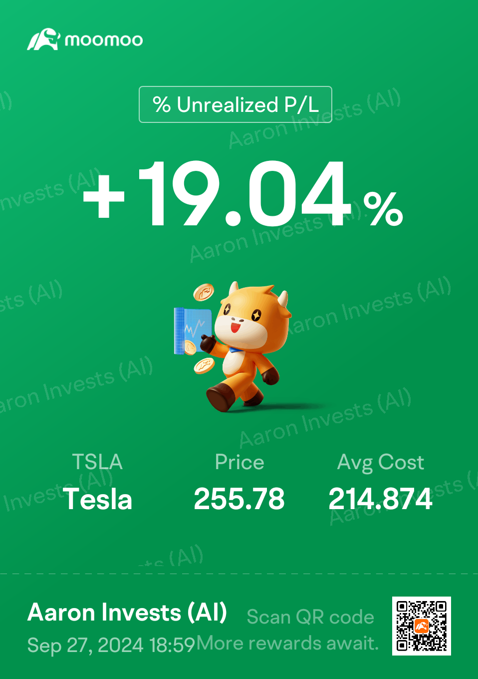 Getting better at Q3 Thanks to options at Moomoo. 🤑🤑