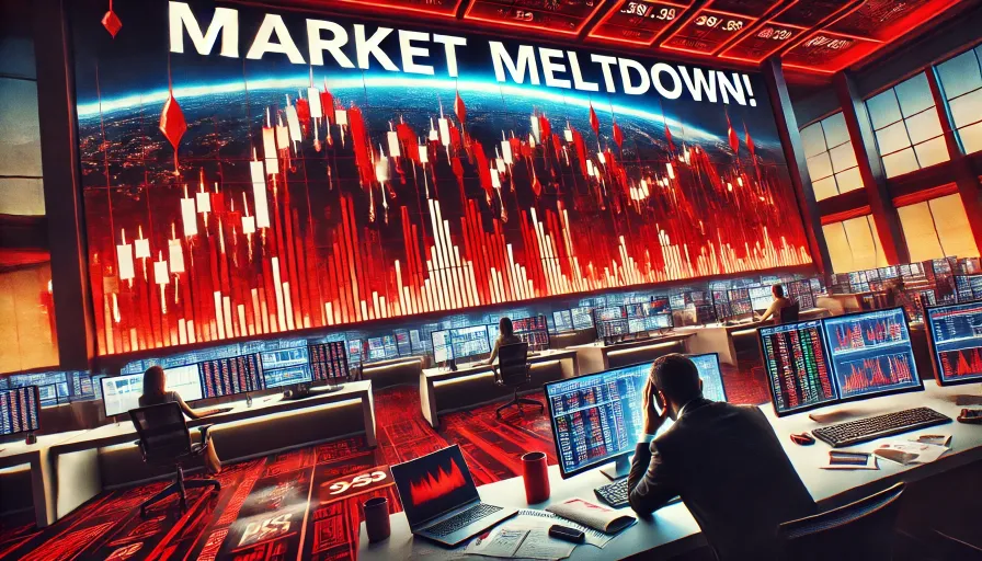 📉 Market Meltdown: Dow, Nasdaq & S&P 500 Take a Dive! 🚨